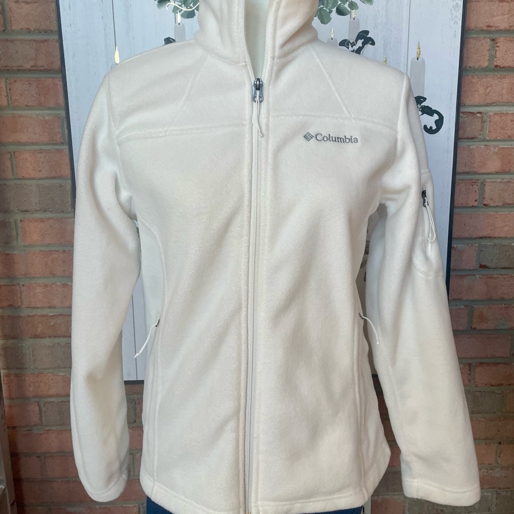 White Columbia Fleece Jacket